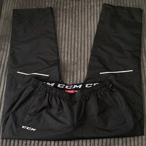 CCM 88 Tactical Cool Hockey Pants Black Warm-Up Wind Proof Size XL Men’s (NWOT)